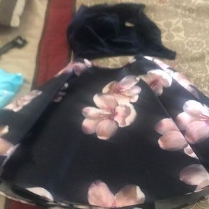 two piece dress